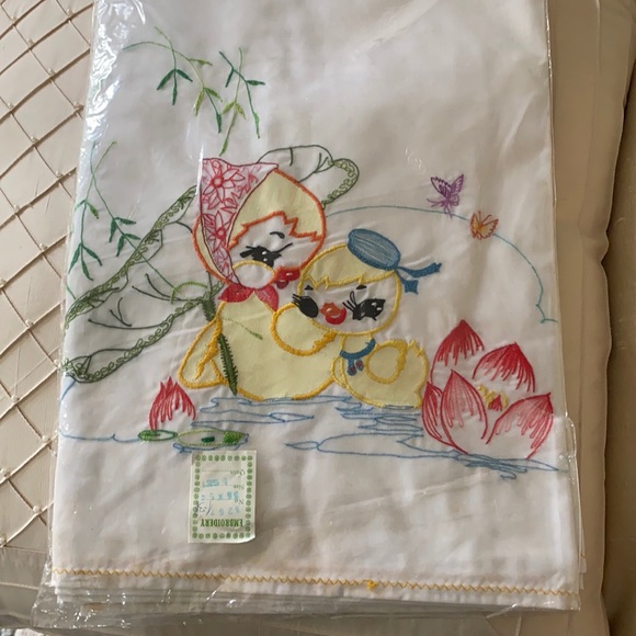 Vintage crib sheet set - Picture 2 of 6